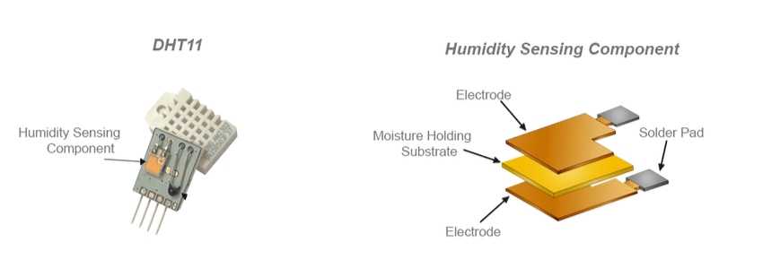 Humidity Measurement of DHT11