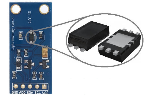 Light Measurement of BH1750