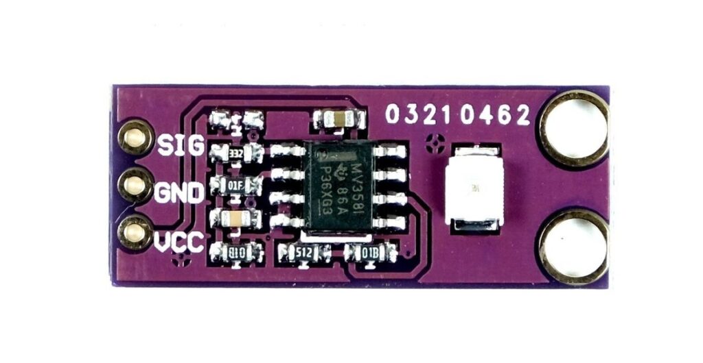 Photo of a GUVA-S12SD Sensor Module