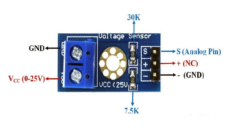 Voltage sensor pinout
